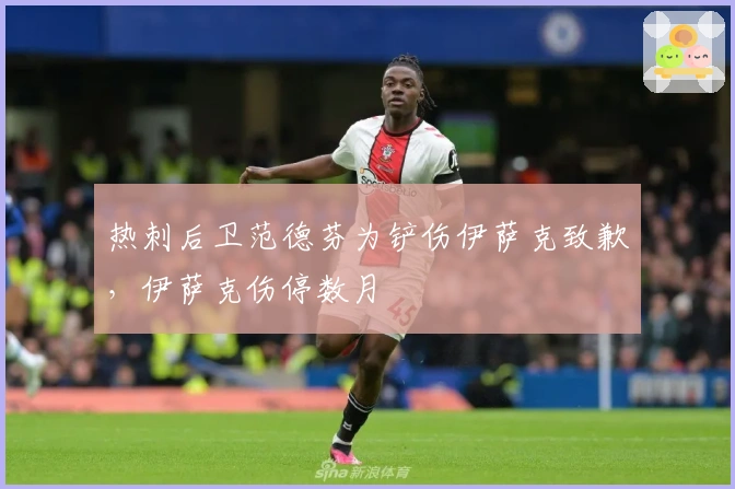 热刺后卫范德芬为铲伤伊萨克致歉，伊萨克伤停数月