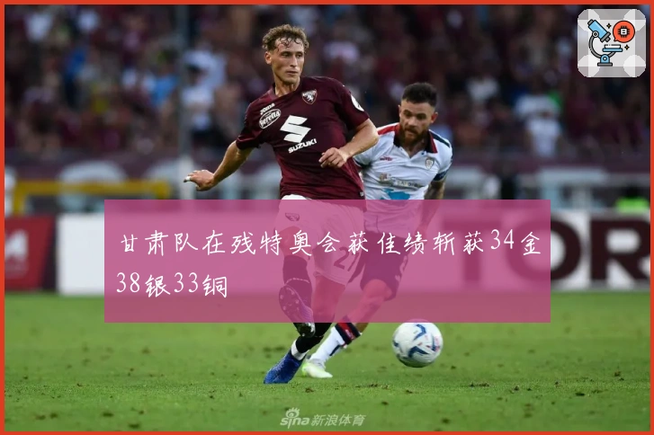 甘肃队在残特奥会获佳绩斩获34金38银33铜